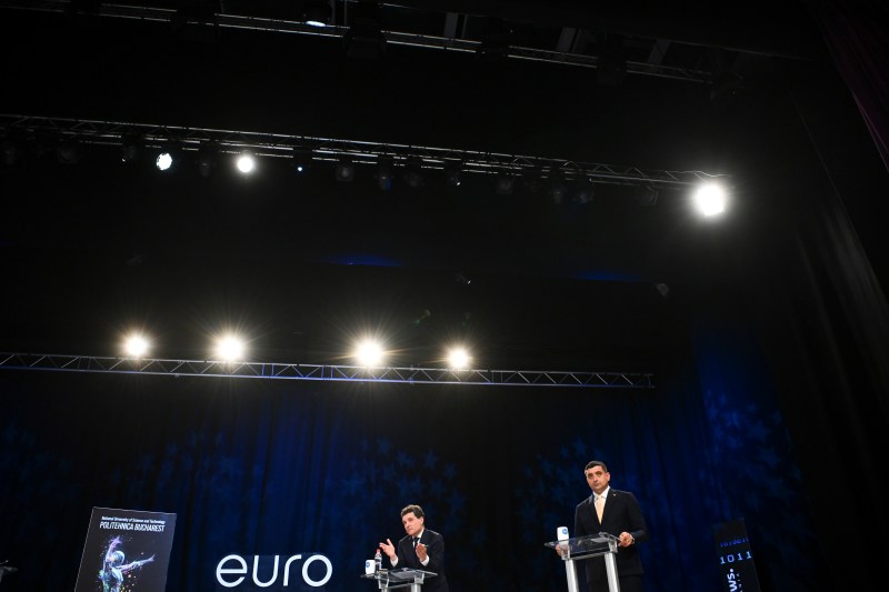 Fără precedent: Singura dezbatere George Simion-Nicușor Dan, în reluare pe cinci posturi TV