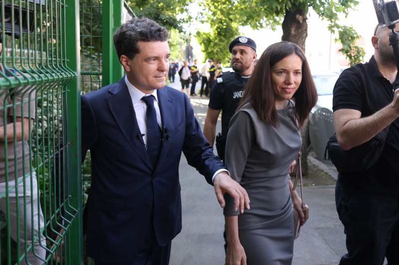 Nicușor Dan și Mirabela Grădinaru. Inquam Photos / George Călin