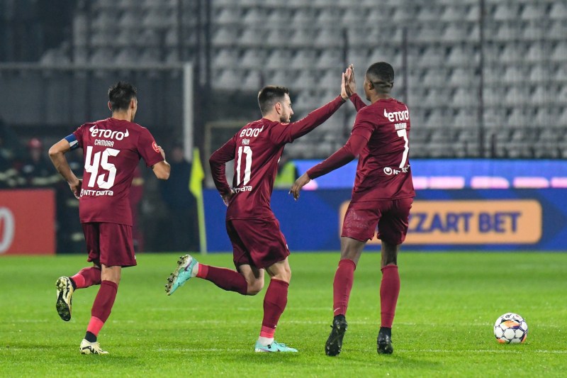 SuperLiga: CFR Cluj învinge Universitatea Cluj cu 1-0