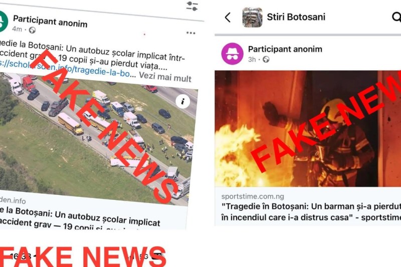 VIDEO Campanie de dezinformare cu accidente grave care nu au avut loc, inclusiv fakenews despre președinte. Arafat: „Verificați orice știre aberantă”