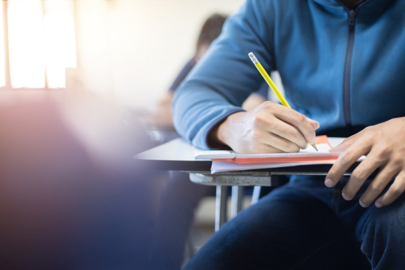 Examen școlar. Foto: Shutterstock