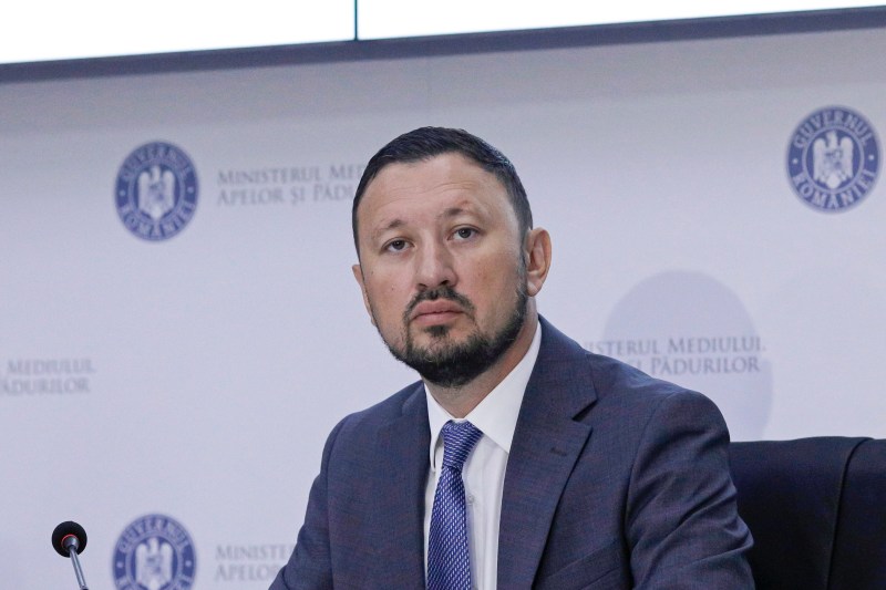 Mircea Fechet, ministrul Mediului. Foto: Inquam Photos / Malina Norocea