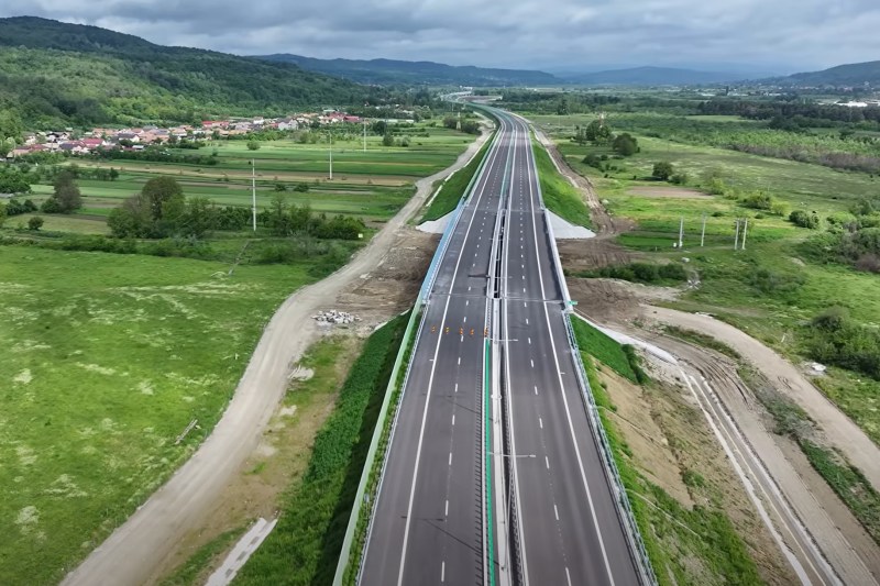 VIDEO Se deschide circulația pe o nouă porțiune din autostrada A1 Sibiu – Pitești. Cum arată tronsonul până la Curtea de Argeș