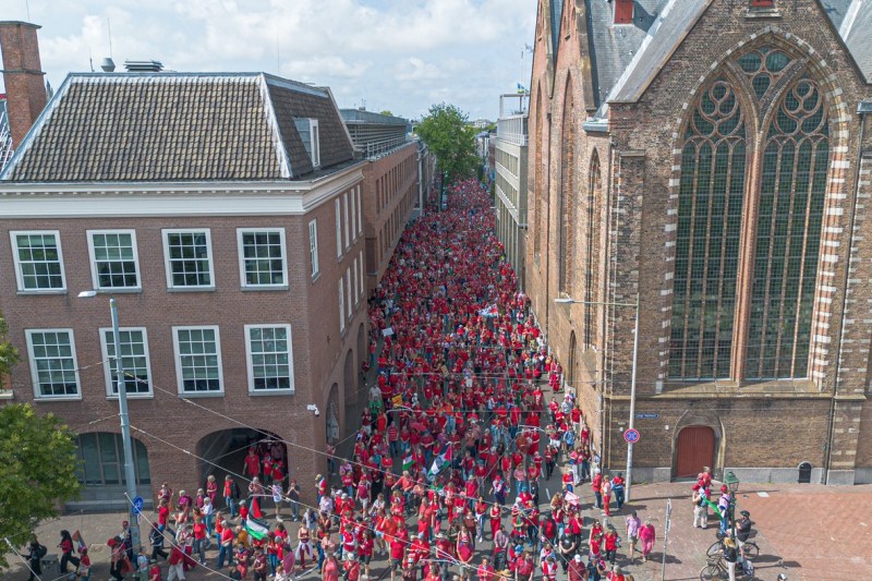 VIDEO Zeci de mii de oameni au protestat la Haga împotriva acțiunilor israeliene din Gaza