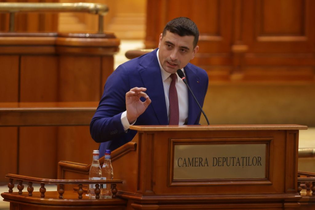 George Simion. Foto: Inquam Photos / George Călin