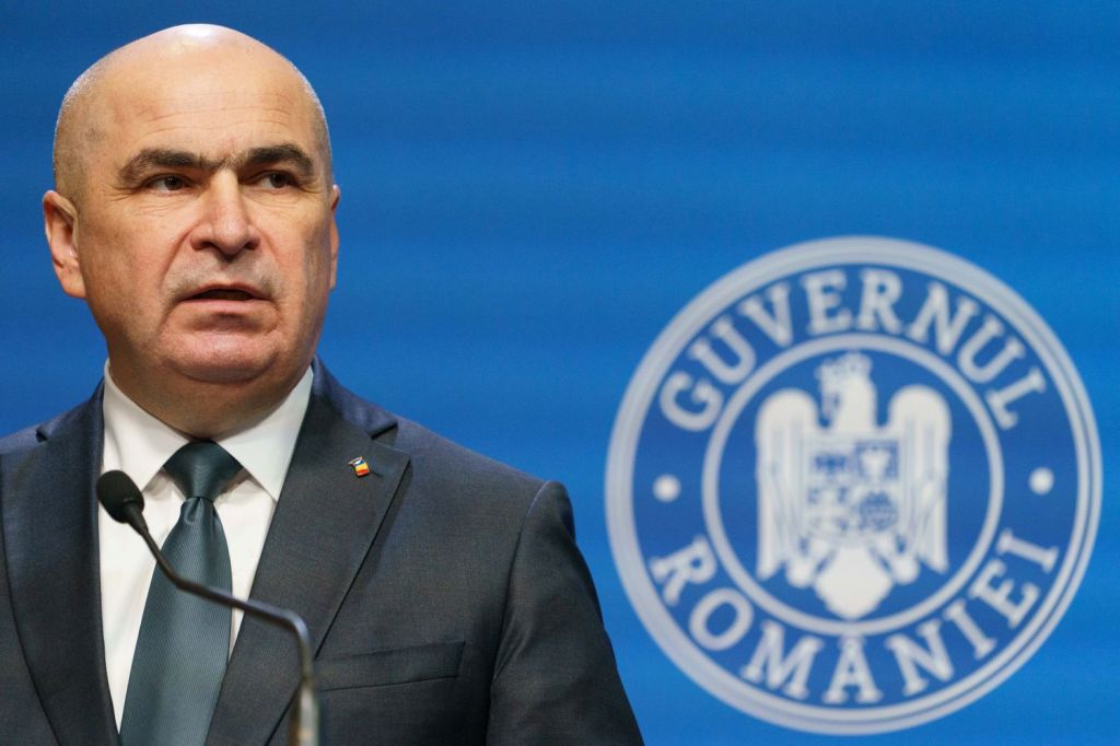 Ilie Bolojan, la conferinta de presă din 18 iulie 2025. Foto: Inquam Photos / Tudor Pana