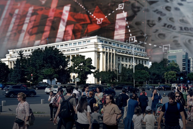 Guvernul României. Colaj: Ion Mateș / Hotnews. Foto: Shutterstock