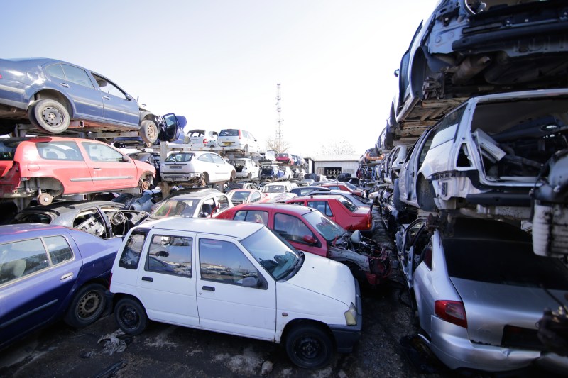 Casare vehicule uzate, fotografie ilustrativă. Inquam Photos / George Călin