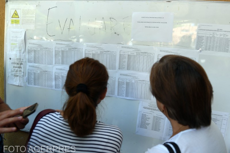 Evaluarea Națională. Foto: Simion Mechno / Agerpres