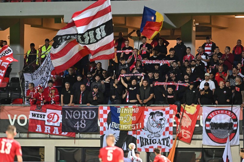 SuperLiga: Dinamo acuză că fanii săi au fost agresați la Miercurea Ciuc și cere anchetă