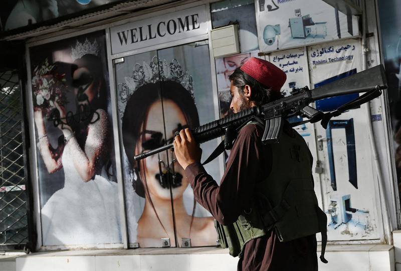 Salon de infrumusetare vandalizat in Afganistan, Foto: Wakil Kohsar / AFP / Profimedia