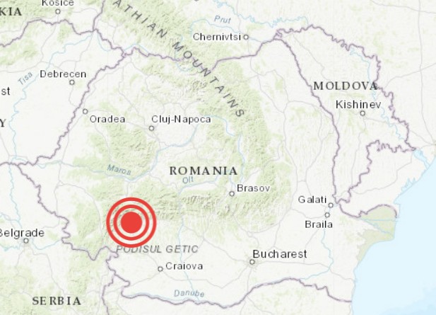 Cutremur în Gorj. Seismul a avut magnitudinea de 4,4