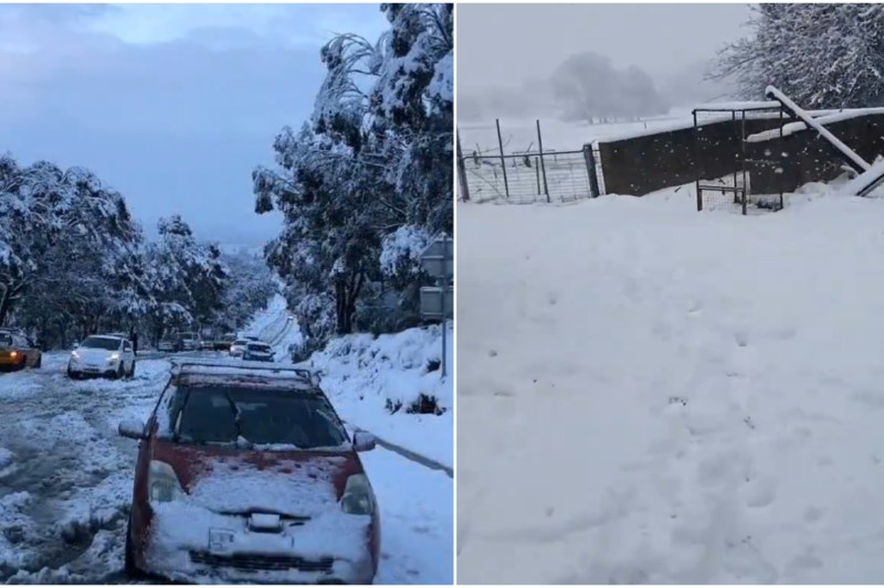 VIDEO Fenomen rar în Australia: Mai multe orașe, acoperite de cel mai gros strat de zăpadă din ultimele decenii