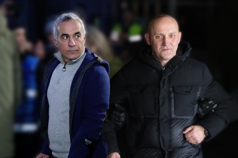 Călin Georgescu și Horațiu Potra. Colaj: Ion Mateș / Hotnews. Inquam Photos / Octav Ganea și George Călin