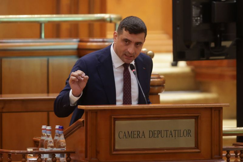 George Simion, președintele AUR. Foto: Inquam Photos / George Călin