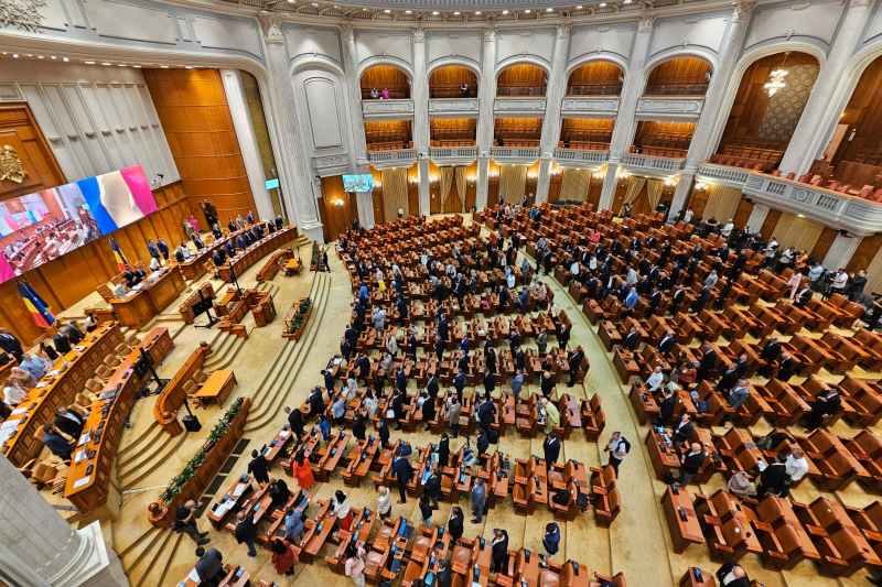 Plenul Parlamentului. Foto: Laurențiu Ungureanu / HotNews