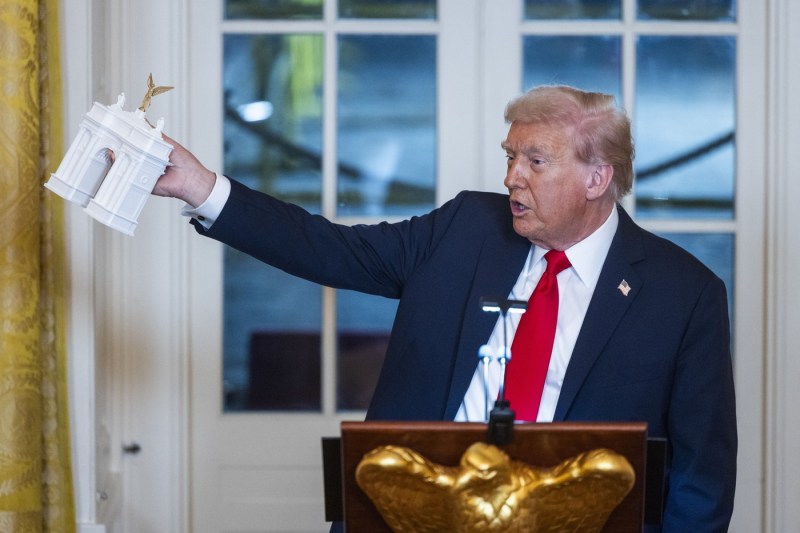 Trump vrea să ridice un arc de triumf la Washington. „Va fi cu adevărat frumos. Cred că va fi fantastic”