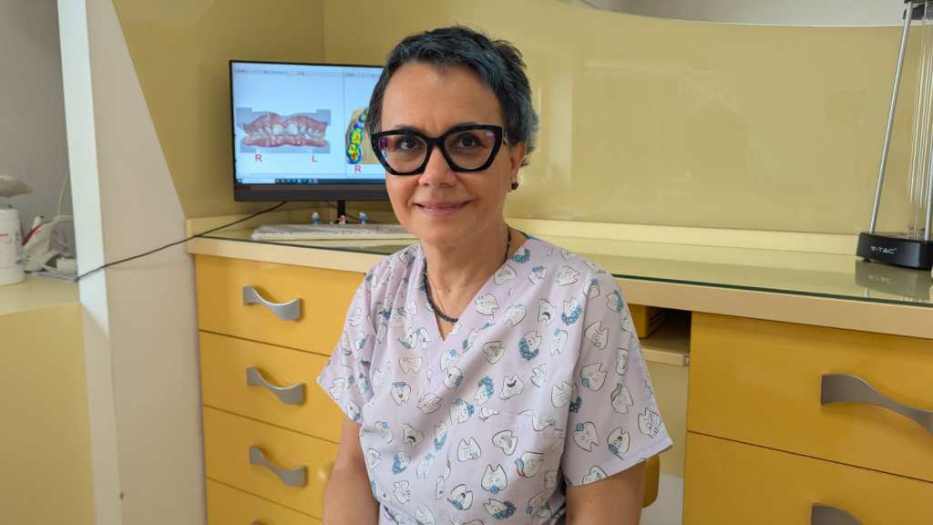 Arina Vinereanu, medic primar stomatolog și președintele Asociației Naționale de Stomatologie Pediatrică. Foto: arhiva personală