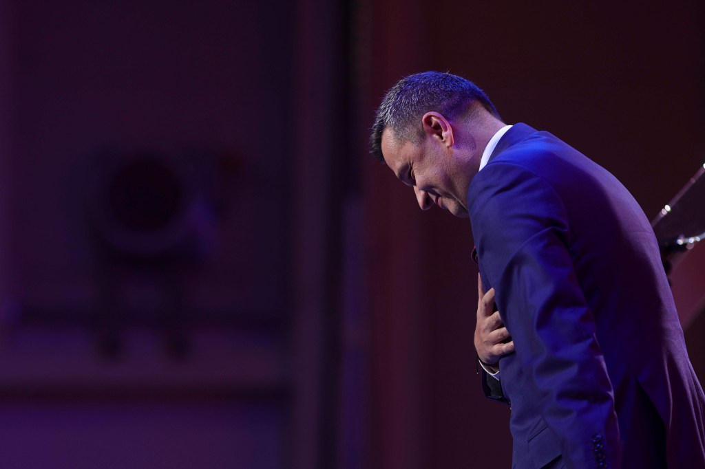 Sorin Grindeanu, la congresul PSD Foto: Inquam Photos / Octav Ganea