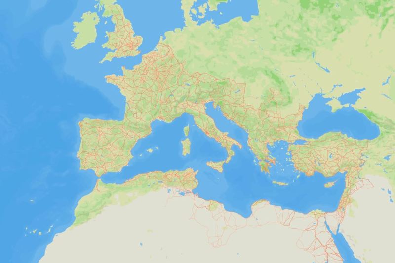 Cercetătorii au cartografiat în premieră toate drumurile din Imperiul Roman, iar rezultatul e impresionant