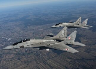 Aeronavă rusească de spionaj IL-20, interceptată de două avioane de vânătoare poloneze F-16. „Fără plan de zbor și cu transponderul oprit”