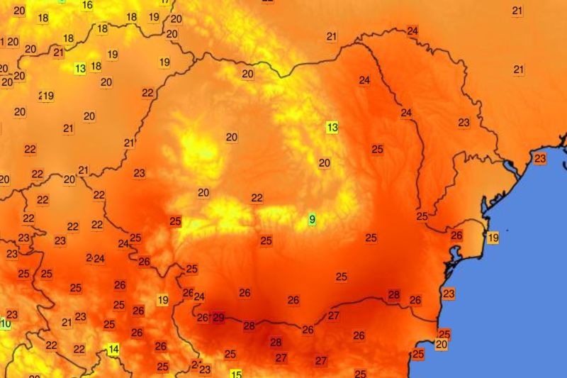 Recorduri meteo la final de toamnă. Anii în care au fost temperaturi de vară în ultimele zile de noiembrie