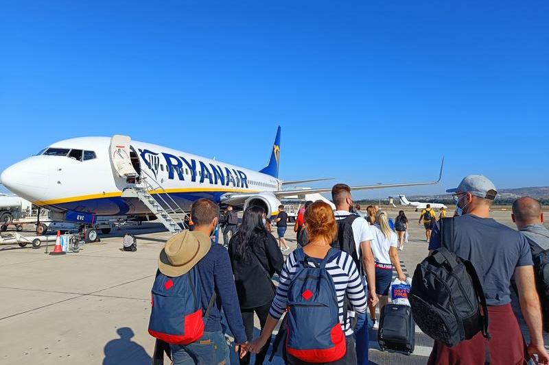 Avion Ryanair - inainte de decolare, Foto: Hotnews
