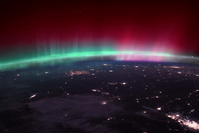 VIDEO Imagini spectaculoase cu Aurora boreală surprinse de astronauții NASA