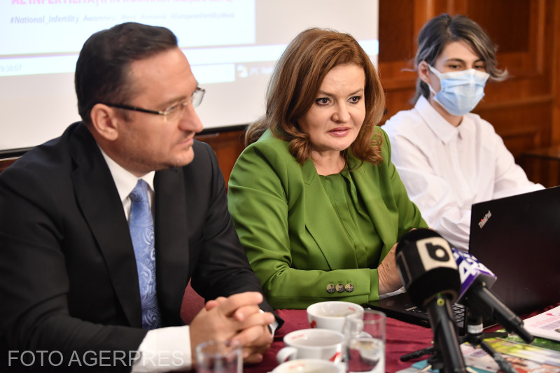 Nicole Brunel, președintele Asociației SOS Infertilitatea. Foto: Alex Micsik / Agerpres
