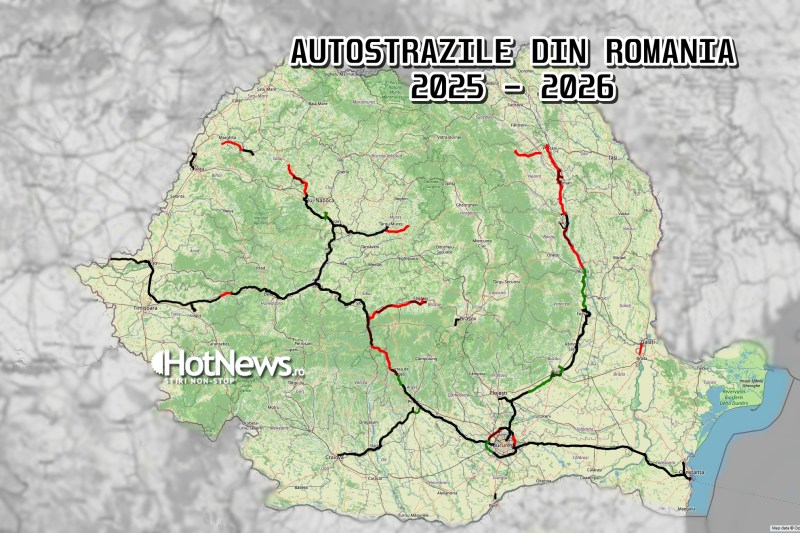 Câți kilometri de autostradă s-au deschis în 2025 și ce tronsoane vor fi gata în 2026, un an care poate stabili un nou record