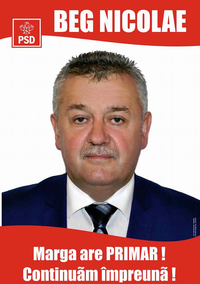 Nicolae Beg (com. Marga). Foto: Facebook