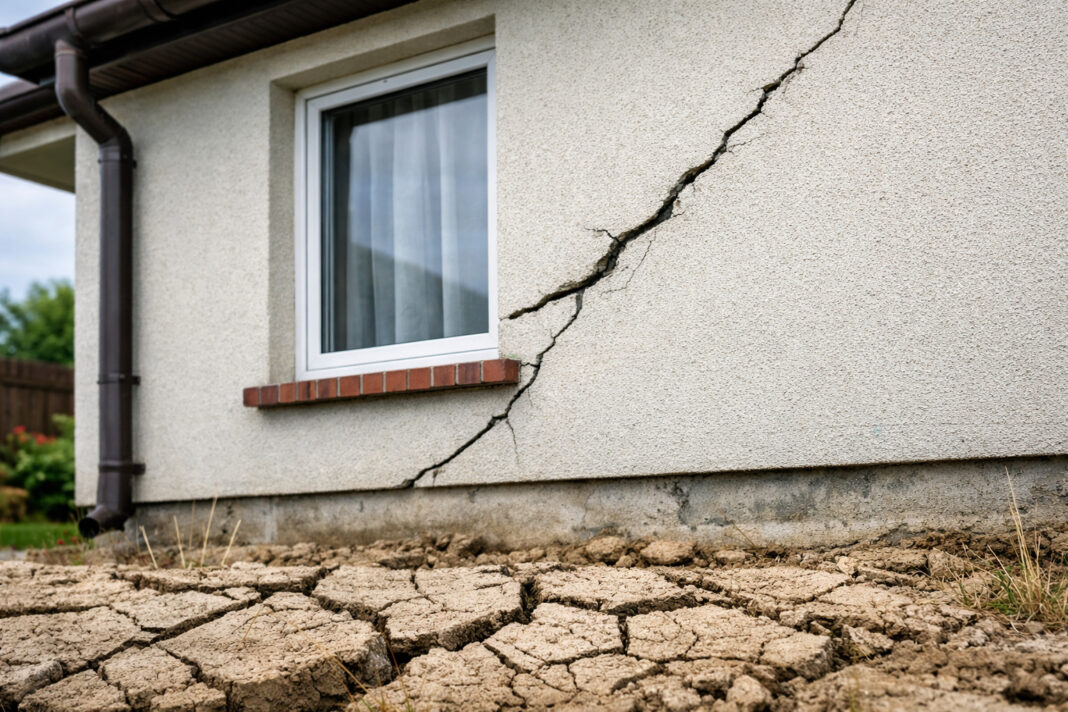 Ce fisuri apar la casele construite pe teren argilos?
