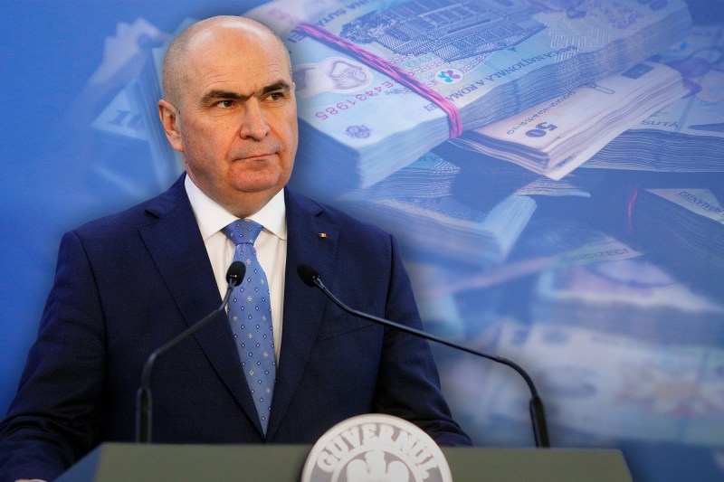 Premierul Ilie Bolojan. Foto: Inquam Photos / Mălina Norocea și Dreamstime. Colaj: Ion Mateș / Hotnews