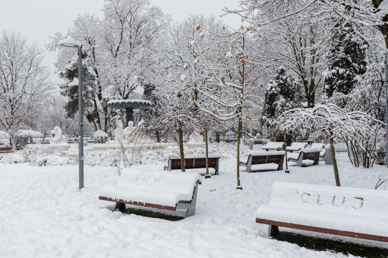 VIDEO Boc postează un videoclip cu el curățând zăpada din faţa Primăriei Cluj-Napoca: „Haideţi să ne curăţăm trotuarele!”