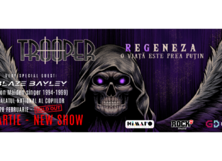 Concertul Trooper „Regeneza” se mută la Palatul Național al Copiilor și va mai avea o reprezentație