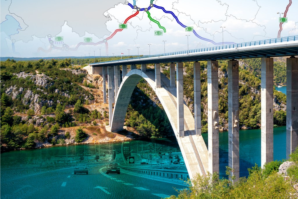 Autostrazi in Croatia / Colaj: Ion Mateș / HotNews