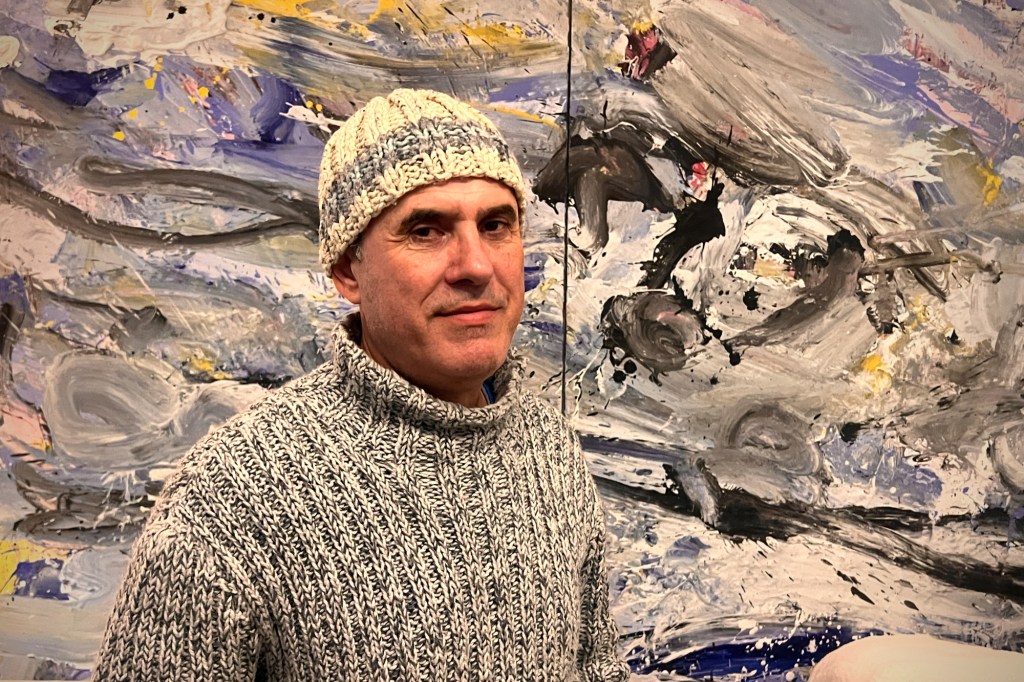 Pictorul Ion Nicola. Foto: Mircea Barbu