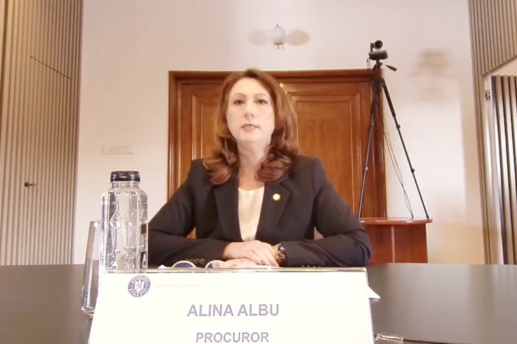 Alina Albu. Foto: Ministerul Justiției