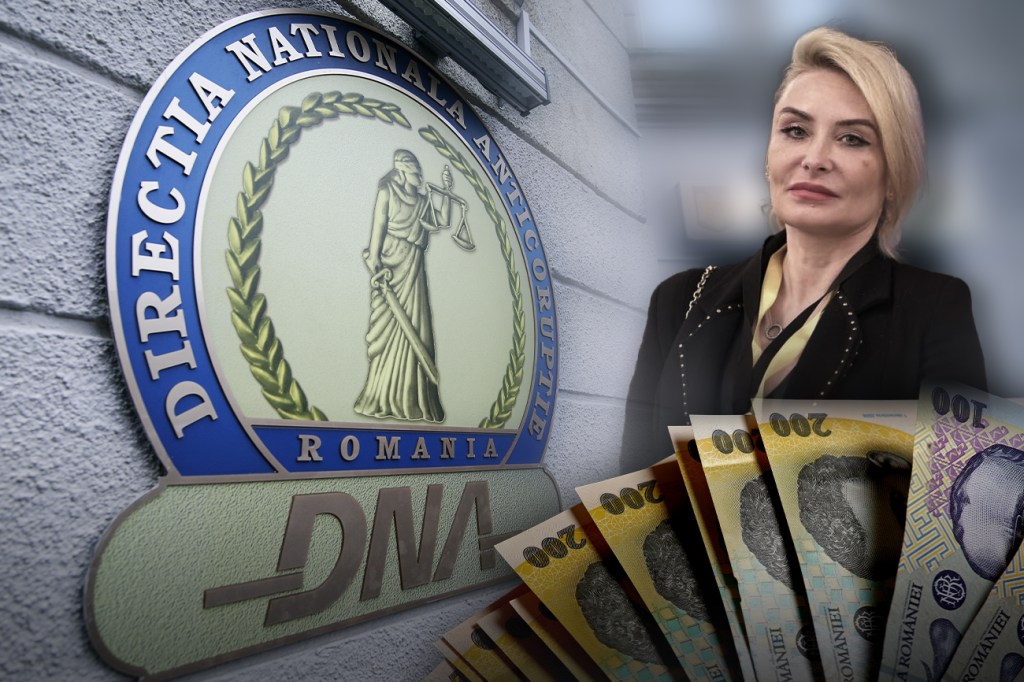 Adriana Georgescu. Surse foto: Facebook, Dreamstime. Colaj: Ion Mateș / HotNews