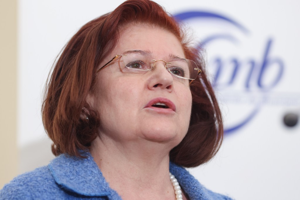 Prof. Dr. Cătălina Poiană, președintele Colegiului Medicilor din România. Foto: Inquam Pfotos / George Călin