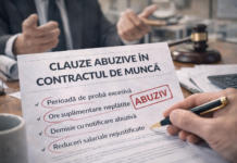 Clauze abuzive în contractul de muncă