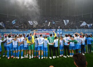 România are o nouă campioană! Craiova, event de poveste! Titlul în Superliga și Cupa României, în mai puțin de o săptămână! Imagini de senzație cu oltenii