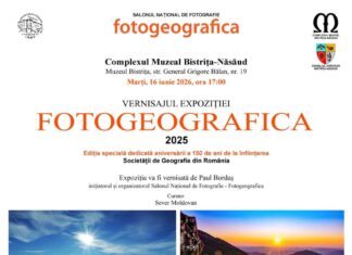 Fotogeografica ajunge la Bistrița