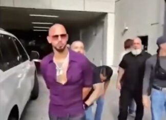 VIDEO Momentul în care Andrew și Tristan Tate sunt arestați de US Marshals în Miami