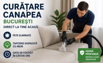 curatare canapea bucuresti