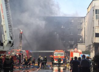 Incendiu catastrofal la o fabrică din China. Bilanțul provizoriu este de 28 de victime