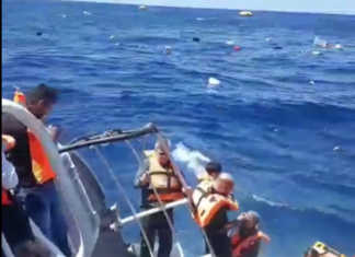 Un feribot cu 270 de oameni la bord s-a scufundat lângă Cipru de Nord. „Situația e gravă”, spune un oficial local. Imagini cu nava imediat după naufragiu