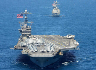 SUA au trimis un nou portavion în Orientul Mijlociu, care să înlocuiască USS Abraham Lincoln