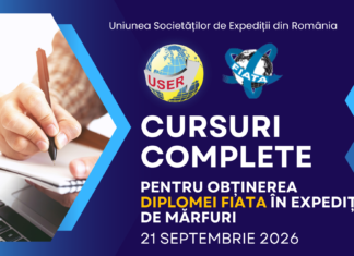 O nouă serie de cursuri pentru obținerea Diplomei FIATA în Expediții de Mărfuri începe pe 21 septembrie 2026