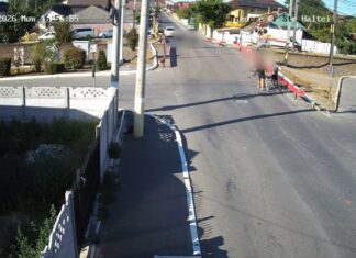 VIDEO Momentul în care doi copii pe biciclete scapă teferi, la limită, din calea unui tren care venea cu viteză, după ce au ignorat barierele, în Constanța